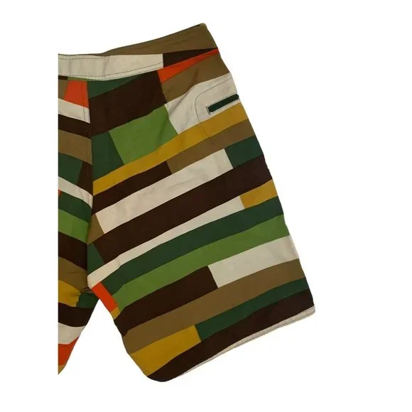 Patagonia Men's Size 32 Multicolor Drawstring Board Shorts 32" x 9"
